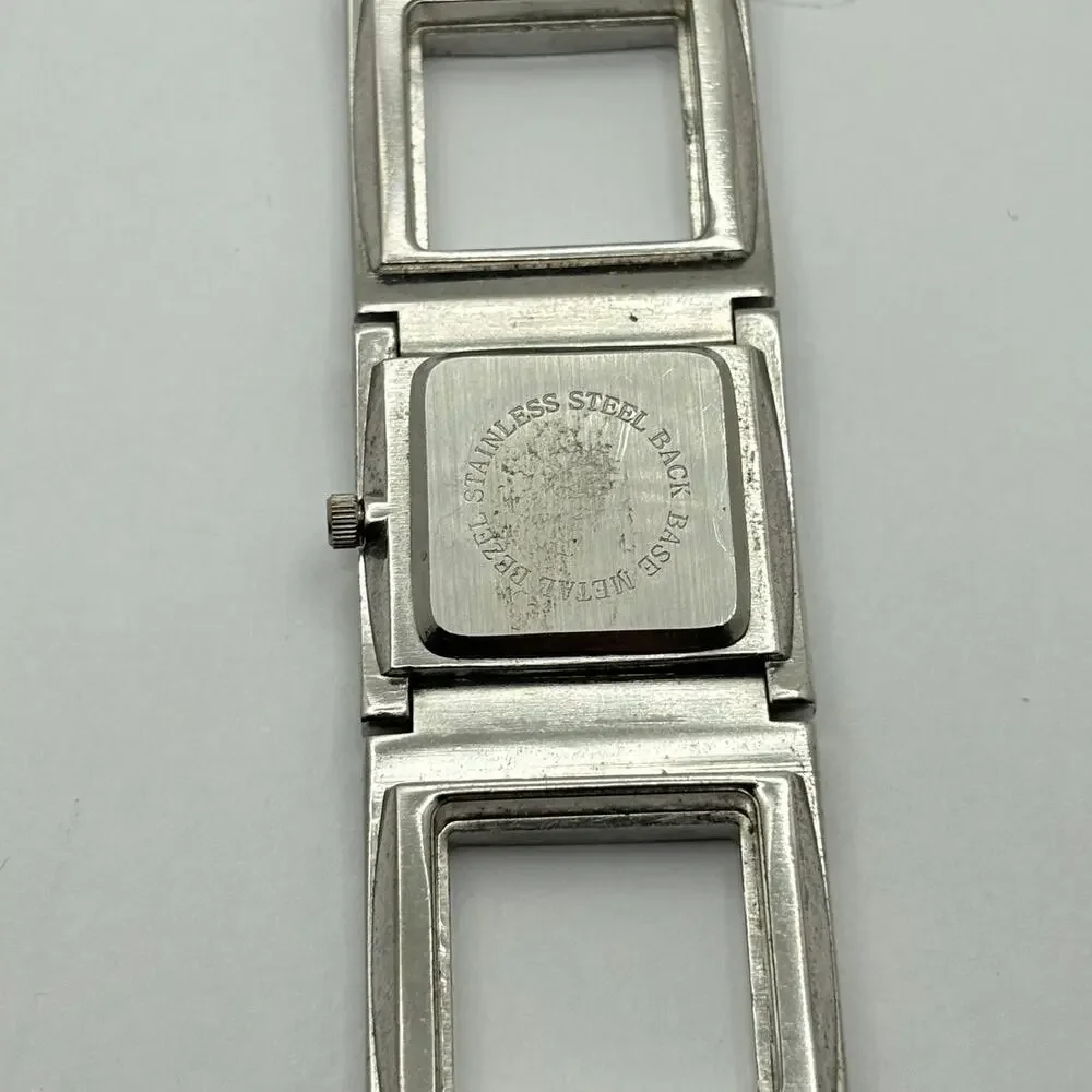 Silver & Pink Men's Watch